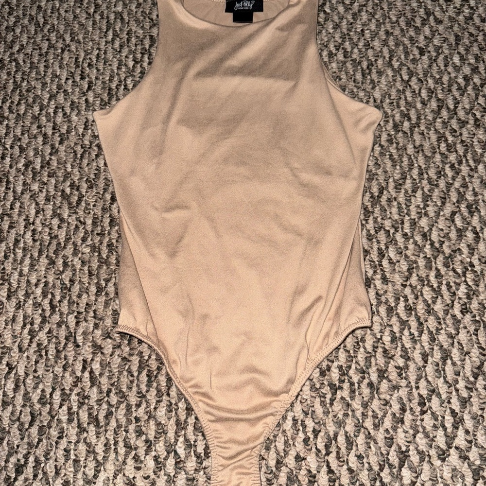 Beige Bodysuit